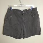 G.h Bass Womens Shorts Sz.12 NWT Army Green mini shorts Front pockets Photo 3
