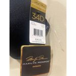 Marilyn Monroe  Intimates Push Up Bra 34D Black Sexy Lace Band Front Closure Photo 6