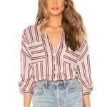 Free People Mad About You button down top size small Photo 0