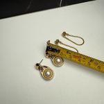 Trifari Signed Gold Tone Dangle Pierced Earrings Napier  Lot Of 2 Photo 2