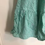Draper James  puff sleeve Surplice green gingham dress prairie women medium Photo 3