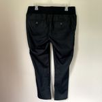 Liz Lange Maternity dark wash denim jean trousers straight leg ~ women’s size M Photo 4