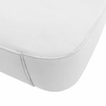 Gucci  GG Pristine White Calfskin Leather Shoulder Bag w Silver Nickel Hardware Photo 7