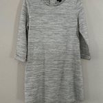 🦋Gap Factory Heathered Grey 3/4 Sleeve Sweater Dress Casual Comfy Winter Medium Gray Photo 0