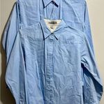 Port Authority Blue Button Down Shirt Classic Style Set of 2 (765) Photo 0