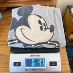 Disney  Mickey Mouse Skeleton Halloween Raglan Shirt Size Small V neck Photo 7