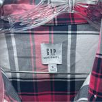 Gap Maternity Multicolor Plaid Button-Down Shirt women’s small fall preppy Photo 3