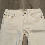 Free People  women's white distressed skinny jeans size 26 Photo 1