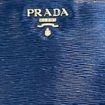 Prada Authentic Vittello Move Long L-Shaped Zip Around Wallet 1ML183 - Preowned Photo 10