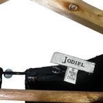 JODIFL  Striped Ruffle Tiered Mini Dress Black Red White Size S Photo 2