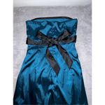 Teeze Me Vintage y2k Tube Top Teal Party Cocktail Mini Dress 5 Photo 10