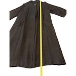 Vintage Black Swing Coat Women's M Mid Photo 5