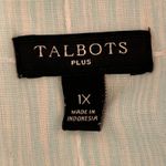Talbots Womens Button Up Shirt Size 1X Business Casual Work Career Office Comfy Photo 4
