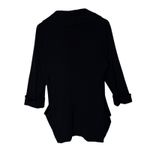 Eileen Fisher Stretch Viscose Open Front Shawl Cardigan in Black size Small Photo 2