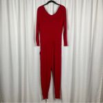 ALBION FIT Red The Merry Bamboo Long Sleeve Jumpsuit Sz.XS NWT Photo 12