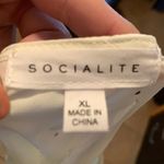 Socialite Long Sleeve Polka Dot Tie Hem Blouse Photo 5