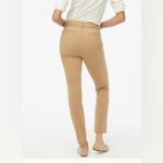 J.Crew Womens Tan Slim-fit full-length trouser pant Photo 1