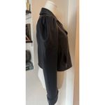 Maeve Black Faux Leather Femme Moto Jacket Size: XS NWT Photo 3