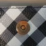 Talbots  Black /White Wristlet Zip Closure Mimimalist Classic Preppy Prints Retro Photo 8