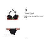Mara Hoffman  2011 Tribal Motif Coachella Dream Small Bikinis Boho Western‎ Photo 1