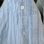 NWT J. Jill Love Linen 100% Linen Striped Roll Tab Sleeve Shirt Dress Petite XS Size undefined Photo 9