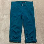 prAna  Tall Inseam Convertible Comfort Green Pants Size Women 4 Photo 8