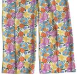 ZARA NWOT  Satin Effect High Waist Floral Pants
Size XS Photo 7