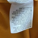 Bar III Large Cropped Top Tie Spaghetti Straps Stretch Square Neck Dark Yellow Photo 7