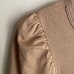 Tuckernuck Pomander Tan Vesty Long Puff Sleeve Crewneck Top Photo 7