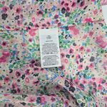 Boden UK Flounce Top in Gardenia Petal Womens 22 Floral Ruffle Pink Size undefined Photo 3