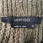 Vertigo Ribbed Balloon Sweater Womens Small Lightweight Warm Cozy Long Length Photo 1