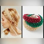 Free People NWT  MATSUURA CO. 
Bailey's Bubble Headband - White Tonal Photo 1