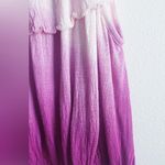 Free People  Begonia Off The Sholder Ombre Ruffle Cropped Top Photo 4