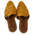 Zodiac  Hendrix woven flats mules Shoes  in a yellow/mustard  Size 8 Photo 3