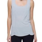 Lululemon Run Righteous Tank - Heathered Light Grey / Ambient Grey Size 10 Photo 0