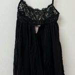 Victoria's Secret  Black Lace Belted Dress Photo 0