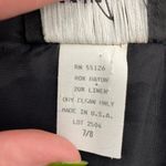 Vintage 90s Mini Dress Positive Attitude Linen Blend Bow Detail Womens 8 Black Photo 6