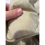 Sandro  Light Sage Gloriana Heart Quilted Puffer Button Up Jacket sz 36 FLAWED Photo 13