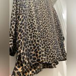 Fenn Wright Manson VTG Workshop Fenn Wright & Manson Black & Brown Leopard Print Long Sleeve Blouse Photo 10