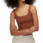 Aritzia Babaton Sculpt Knit Squareneck Tank Top Small Photo 0