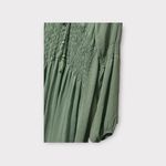 Umgee  USA Baby Doll Boho Peasant‎ Dress Olive Women's Small Photo 3