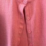Divided  Pink Open Front Button Down Cropped Women’s Small Cardigan Dressy Photo 3