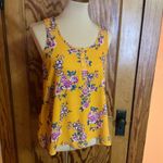 Pink Rose  bright floral summer tank top Photo 5