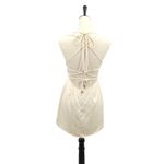 Camila Coelho CAMILA COELHO Aomi Mini Dress Cream Small $218 NWT Photo 7