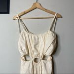 Faithfull the Brand NWT Linen Cut-Out Mini Dress Zuma Size 10/XL Photo 2