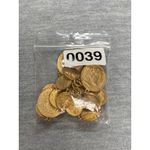 Vintage Gold Tone Ancient Roman Coin Medallion Statement Necklace Photo 8