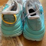 Hoka One One Sneaker Shoes Women Blue White 9.5 Casual Athletic Wear Footwear Photo 1
