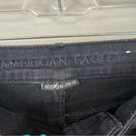 American Eagle | Black Distressed Jegging Skinny Jeans Size 4 Photo 2