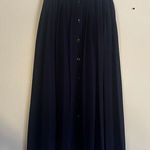 Sarah Chapman lightweight long pleated skirt Blue Size 8 Photo 0