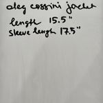 Oleg Cassini Women’s Light Gray Sequined lace Open Bolero Jacket Mystic Size 2 Photo 10